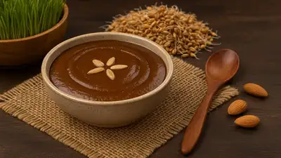 سمنوی تازه و با کیفیت در کاسه سنتی