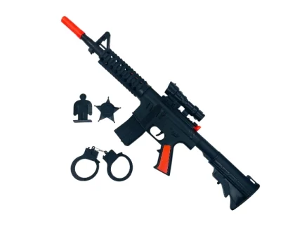 ست روکارتی M16 تفنگ جرقه زن پلاستیکی ارزان