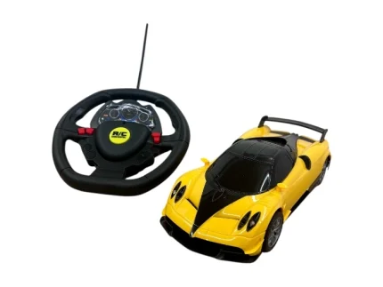 ماشین کنترلی سرعتی TRITI TOYS Race Monster TT-95001 زرد رنگ کنترل فرمانی