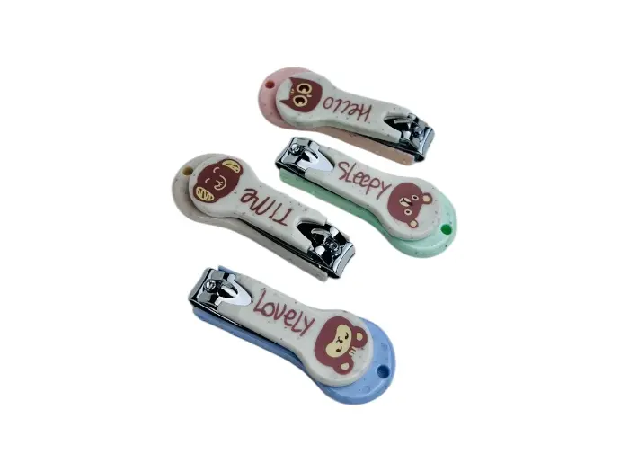 ناخن گیر عروسکی نوزاد و کودک رنگ های پاستیلی ارزان و خارجی