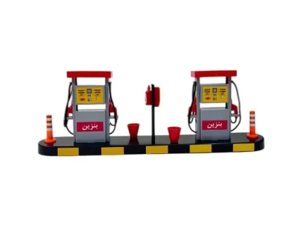 پمپک سوخت (جایگاه پمپ بنزین دوقلو) تک رنگ قیمت مناسب