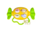 اسباب بازی بیزی بال و دندان گیر موزیکال آبنباتی رنگ زرد