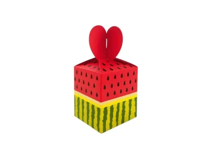 گیفت جعبه هدیه شب یلدا 12 عددی طرح هندوانه