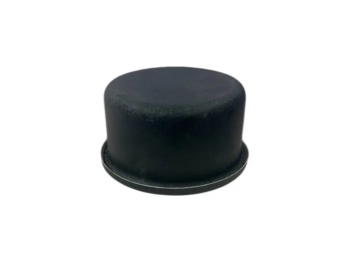 قالب کیک ،کته و ته چین مدل گرد درب دار قطر 16 سانت و ارتفاع 8 ارزان قیمت رنگ مشکی تفلون گرانیت