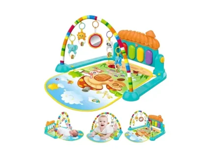 تشک بازی پیانو دار و پلی جیم موزیکال هانگر Huanger مناسب نوزادان