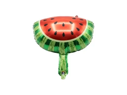 بادکنک فویلی نیم قاچ هندوانه کوچک قرمز و سبز