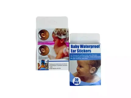 چسب گوش حمام نوزاد مدل آنتی باکتریال بسته 30 عددی