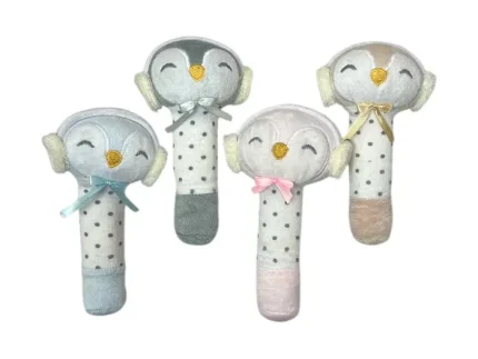 جغجغه پولیشی پنگوئن هدفون دار کد 1026 صورتی ابی کرمی طوسی ارزان و به صرفه