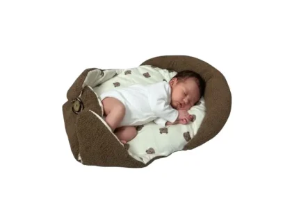 آغوش مخمل پولیشی تدی کد ۱۴۴۱ رنگ موکا