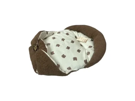 آغوش مخمل پولیشی تدی کد ۱۴۴۱ رنگ موکا قیمت مناسب و ارزان