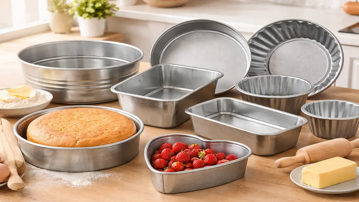 انواع قالب کیک گالوانیزه در طرح های مختلف برای معرفی کاربرد